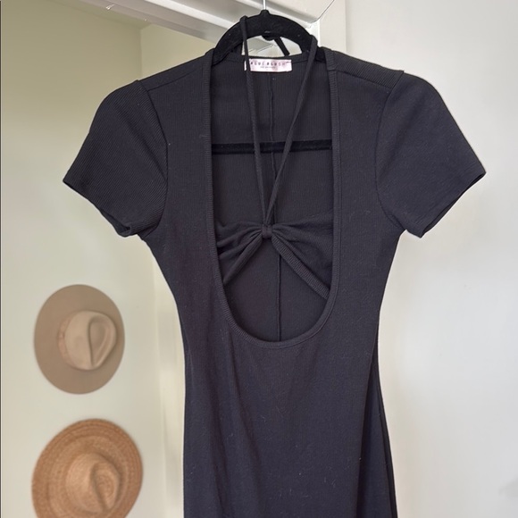 New Cutout Black Dress - Picture 6 of 9